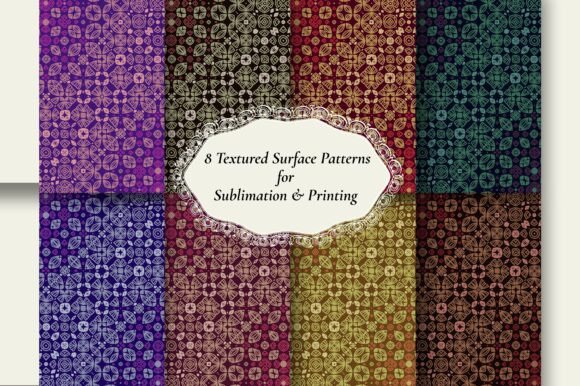 8 Ornate Victorian Sublimation Patterns for Timeless Design