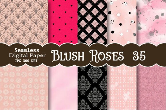 Blush Roses Patterns: A Versatile Design for Creative Expression
