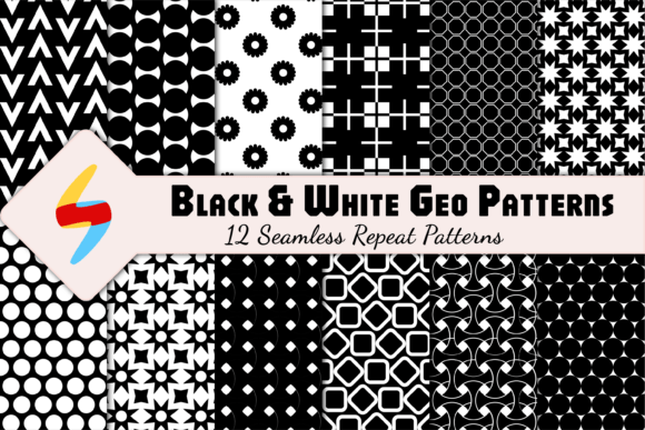 Bold Black White Geo Patterns: A Powerful Design Tool for Modern Creatives