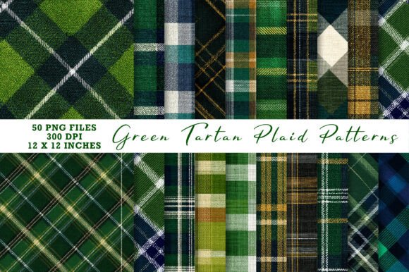 Green Tartan Plaid Patterns: A Versatile Design Element for Modern Creativity