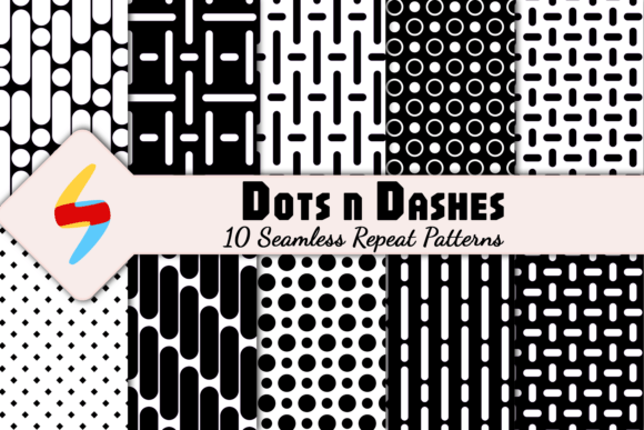 Modern Dots Dashes Patterns: A Timeless Addition to Your Design Toolkit